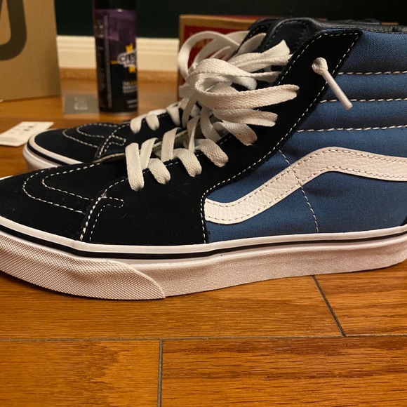 Vans Sk8-Hi Blue/Black/White - Picture 8 of 8